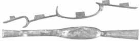 Triggerguard,
Isaac Haines, Lancaster County,
large, fits our stock for 42" swamped barrel,
wax cast steel, by John Bivins Triggerguard,
Isaac Haines, Lancaster County,
large, fits our stock for 42" swamped barrel,
wax cast steel, by John Bivins